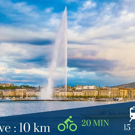 Homey Marble - Au Pied Du Tram / Proche Centre / Balcon Prive / Wifi Gratuit * Annemasse