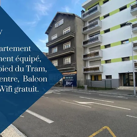 Appartement Homey Marble - Au Pied Du Tram / Proche Centre / Balcon Prive / Wifi Gratuit